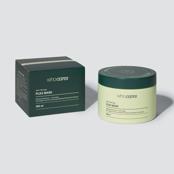 Реконструююча маска для волосся WHOCARES Hair Therapy Plex Mask 300 мл 000005860 фото