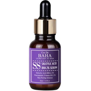 Саліциловий серум для проблемної шкіри COS DE BAHA BHA Salicylic Acid 2% Exfoliant Serum (SS) 30 мл 92000299 фото