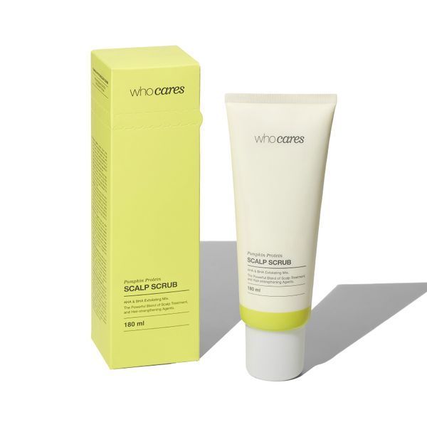 Кислотний скраб-пілінг для шкіри голови WHOCARES Pumping Protein Scalp Scrub 180 мл 000006037 фото