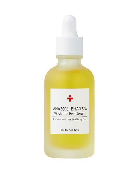 Пілінг-сироватка з АНА 30% та ВНА 0,5% кислотами CUskin Dr.Solution AHA 30% BНА 0.5% Washable Peel Serum 50 мл 300225 фото Пілінг-сироватка з АНА 30% та ВНА 0,5% кислотами CUskin Dr.Solution AHA 30% BНА 0.5% Washable Peel Serum 50 мл 300225 фото