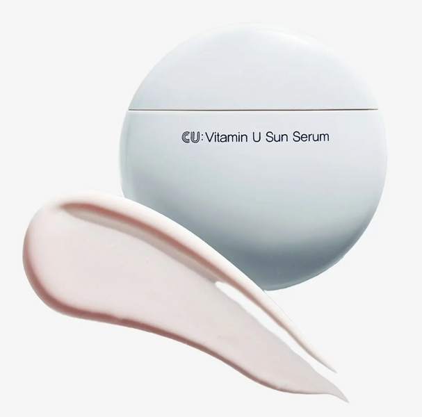 Сонцезахисна сироватка з вітаміном U та вітаміном B12 Cuskin Vitamin U Sun Serum SPF 50+ PA++++, 50 г. 300254 фото