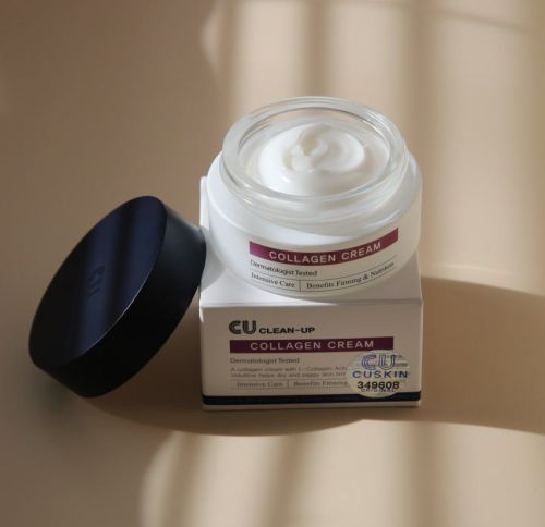 Интенсивный лифтинг-крем с коллагеном и волюфилином CuSkin Clean-Up Collagen Cream 30 мл 300230 фото Интенсивный лифтинг-крем с коллагеном и волюфилином CuSkin Clean-Up Collagen Cream 30 мл 300230 фото