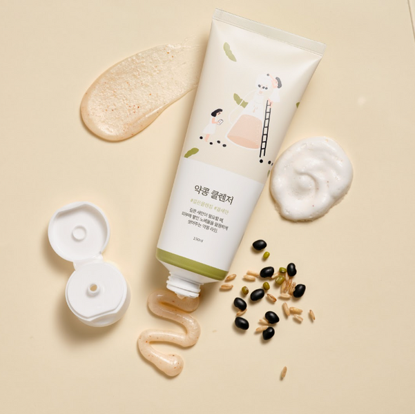 Пенка для очищения кожи с экстрактом черных соевых бобов ROUND LAB Soybean Cleanser, 150 мл. 02951 фото