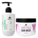 Набір для жирної шкіри голови та для гладкості довжини Besty Sebum Control Shampoo & Anti-frizz Hair Mask 300 мл+350 мл SETSCAFM фото 1