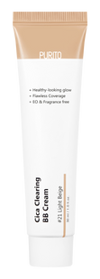 ВВ крем з екстрактом центелли Purito Cica Clearing BB Cream (№21 Light Beige) 30 мл 01782 фото