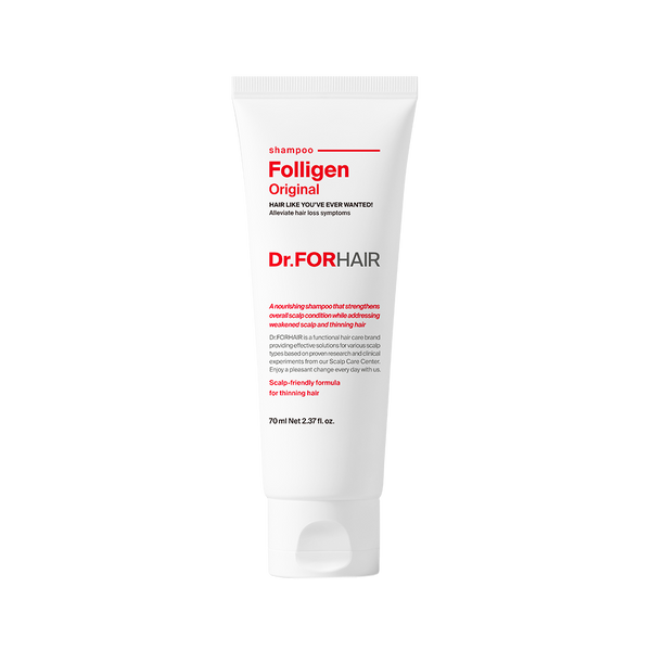 Шампунь проти випадіння волосся Dr.FORHAIR Folligen Shampoo, 70 мл 8809485531052 фото Шампунь проти випадіння волосся Dr.FORHAIR Folligen Shampoo, 70 мл 8809485531052 фото