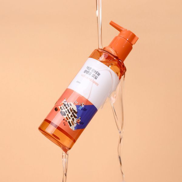 Гідрофільна олія з екстрактом соєвих бобів та пантенолом ROUND LAB Soybean Panthenol Cleansing Oil 200 мл 4721 фото