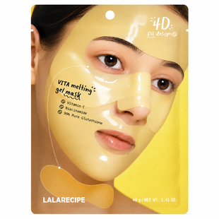 Гелева маска з вітаміном С та ніацинамідом LALARECIPE Vita Melting Gel Mask 1 шт 1476 фото