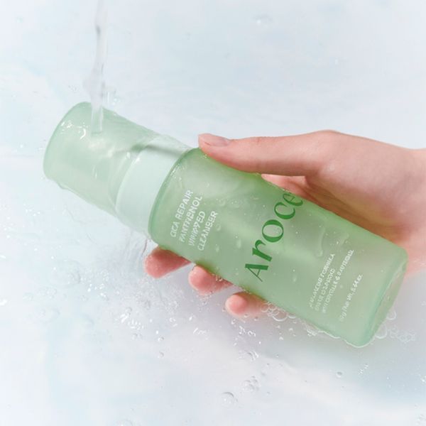 Пенка для умывания с центелой и пантенолом Arocell Cica Repair Panthenol Whipped Cleanser 160 мл 8809710462618 фото