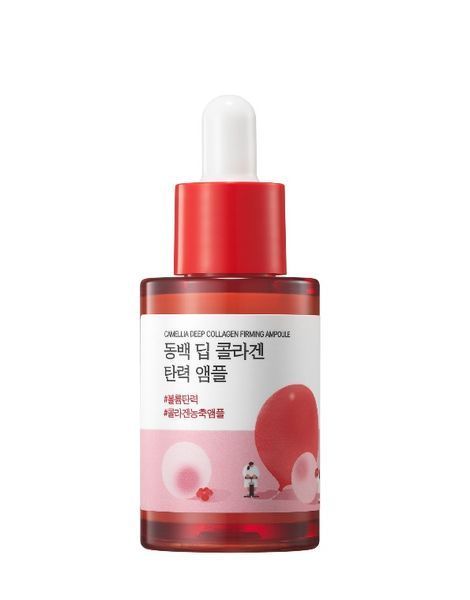 Концентрована сироватка з колагеном ROUND LAB Camellia Deep Collagen Firming Ampoule 30 мл 4566 фото Концентрована сироватка з колагеном ROUND LAB Camellia Deep Collagen Firming Ampoule 30 мл 4566 фото