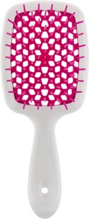 Расческа мини Janeke Superbrush Small (бело-фиолетовый) 56SP234FUX фото