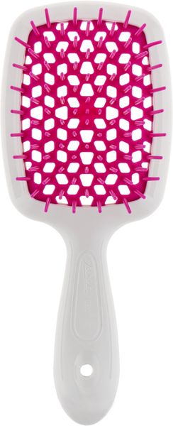 Расческа мини Janeke Superbrush Small (бело-фиолетовый) 56SP234FUX фото