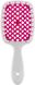 Расческа мини Janeke Superbrush Small (бело-фиолетовый) 56SP234FUX фото 1