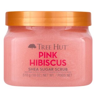 Скраб для тіла з ароматом квітучого гібіскуса Tree Hut Pink Hibiscus Sugar Scrub, 510 г 075371002588 фото