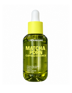 Заспокійлива капсульна есенція - сироватка з Matcha PDRN комплексом LALARECIPE Matcha PDRN Capsule Essence 30 мл 1724 фото