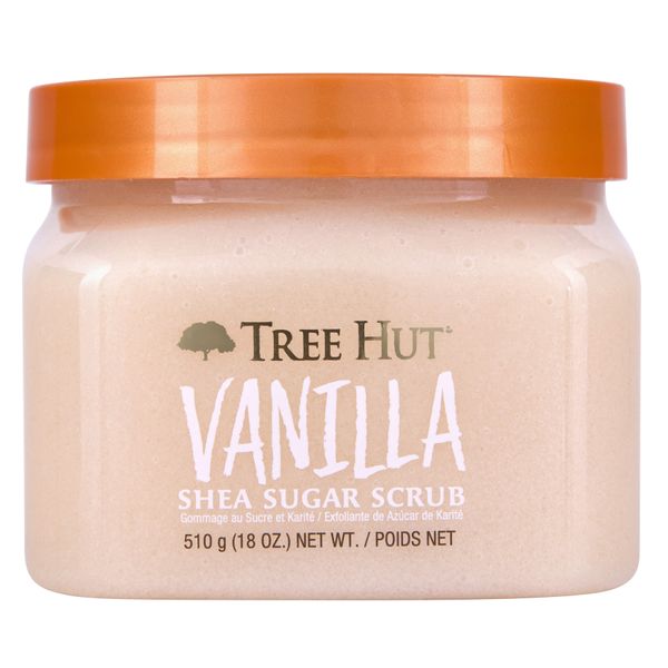 Скраб для тіла з ароматом ванілі, сандалу та кокосових вершків Tree Hut Vanilla Sugar Scrub, 510 г 075371002946 фото