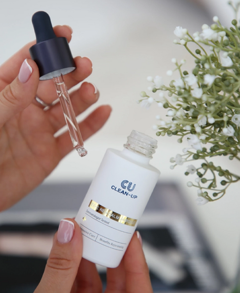 Ліфтинг-концентрат з полінуклеотидами CUSKIN Clean-Up Ex-C Re N Calm Ampoule 30 мл 300122 фото