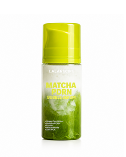 Успокаивающая сыворотка для лица с Matcha PDRN комплексом LALARECIPE Matcha PDRN Bubble Serum 95 мл 1710 фото