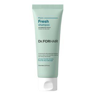 Міцелярний шампунь для жирної шкіри голови Dr.FORHAIR Phyto Fresh Shampoo 70 мл 8809485533438 фото