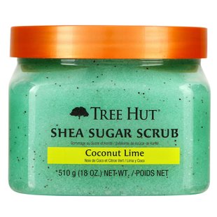 Скраб для тіла з ароматом лайму та кокосу Tree Hut Coconut Lime Sugar Scrub, 510 г 075371003035 фото