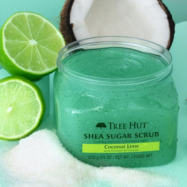 Скраб для тела с ароматом лайма и кокоса Tree Hut Coconut Lime Sugar Scrub, 510 г 075371003035 фото