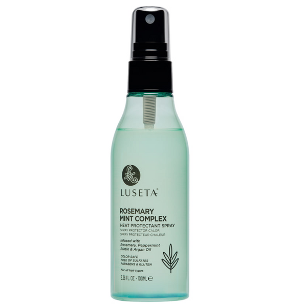 Зволожуючий спрей для гладкості та блиску волосся Luseta Beauty Rosemary Mint Complex Heat Protectant Spray 100 мл LA7006SP фото Зволожуючий спрей для гладкості та блиску волосся Luseta Beauty Rosemary Mint Complex Heat Protectant Spray 100 мл LA7006SP фото