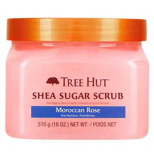 Скраб для тела с ароматом марокканской розы Tree Hut Moroccan Rose Sugar Scrub, 510 г 075371003233 фото