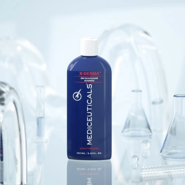 Відлущуючий шампунь проти сухості та свербежу шкіри голови MEDICEUTICALS X-Derma 250 мл 54004 фото