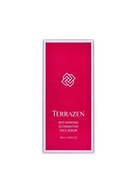 Антиоксидантная сыворотка для сияния кожи с астаксантином TERRAZEN Red Diamond Astaxanthin Face Serum 50 мл 8809263868608 фото