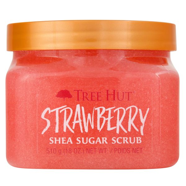 Скраб для тіла з ароматом полуниці Tree Hut Strawberry Sugar Scrub, 510 г 075371002687 фото