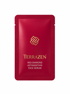 Тестер антиоксидантна сироватка для сяяння шкіри з астаксантином TERRAZEN Red Diamond Astaxanthin Face Serum 1 мл 8809263868608 фото