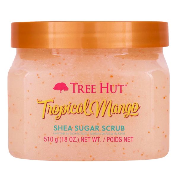 Скраб для тела с ароматом тропического манго Tree Hut Tropical Mango Sugar Scrub, 510 г 075371003066 фото