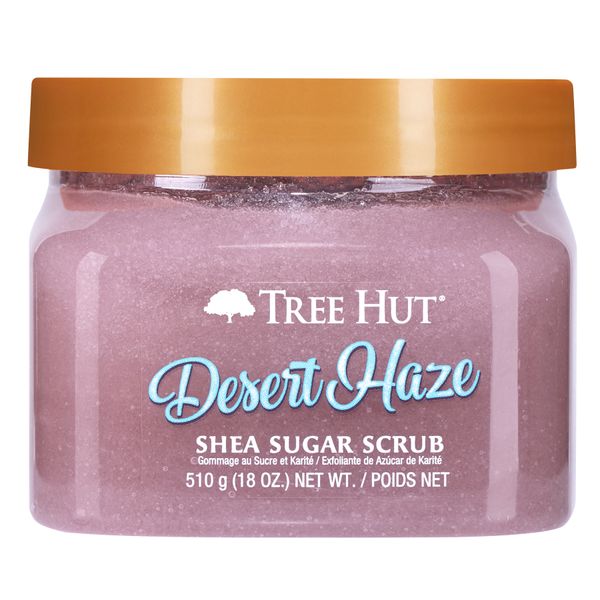 Скраб для тіла з ароматом малини, жасміну та мускусу Tree Hut Desert Haze Sugar Scrub, 510 г 075371002731 фото