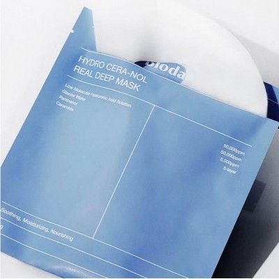 Гидрогелевая маска с керамидами и пантенолом Biodance Hydro Cera-Nol Real Deep Sheet Mask, 1 шт 4413 фото