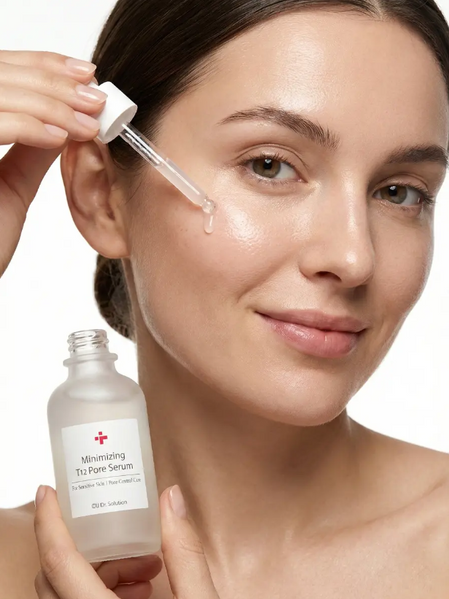 Себорегулююча сироватка для зменшення пор CuSkin Dr.Solution Minimizing T12 Pore Serum 50 мл 300268 фото