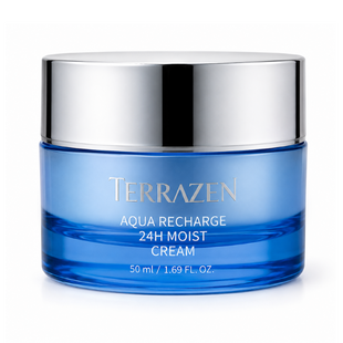 Крем зволожуючий для обличчя TERRAZEN AQUA RECHARGE 24H MOIST CREAM 50 мл 8809263868035 фото