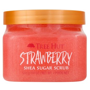 Уценка Скраб для тела с ароматом клубники Tree Hut Strawberry Sugar Scrub, 510 г 075371002687S фото